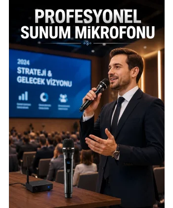 Çift Mikrofon Seti Profesyonel Ses Performansı