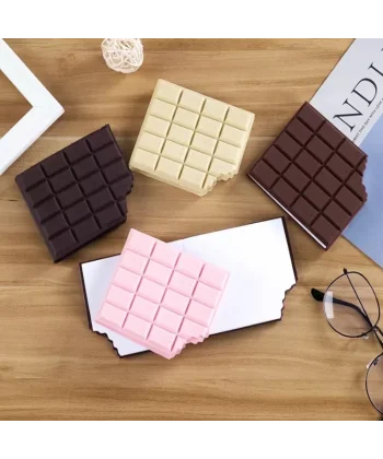 Çikolata Görünümlü Kokulu Not Defteri