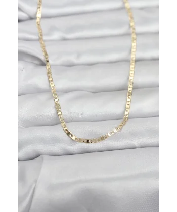 CM 14K Gold Renk Zincir Model 60 cm Kadın Kolye