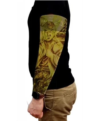 Çorap Dövme Giyilebilir Kol Bacak Dövmesi Likralı 2 Adet Model 4