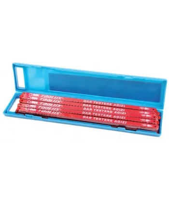 Dar Demir Testere Ağzı Çift Taraflı - 10 Adet