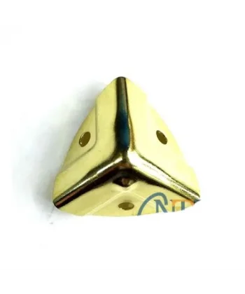 Dekoratif, Kutu, Sandık Köşesi - 35x22 Mm, Küçük, Sarı, 100 Adet