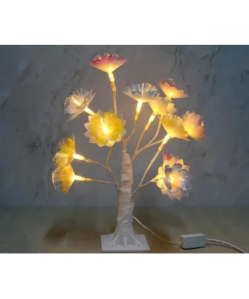 Dekoratif Ledli Çiçek Alk1735