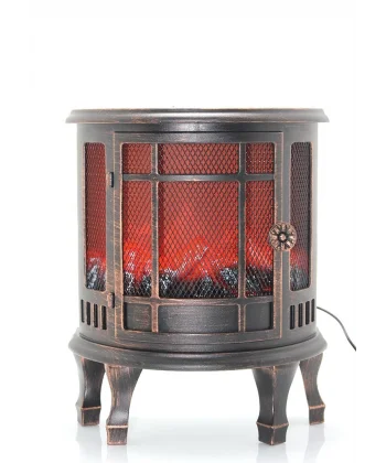 Dekoratif Ledli Şömine Lamba Alk4594