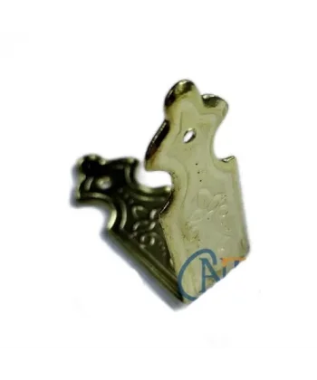 Dekoratif Sandık, Kutu Kenarı, 11x32mm, Sarı, 100 Adet