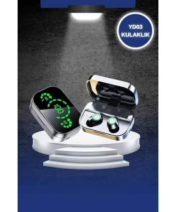 Dokunmatik Akıllı Saat Yeni Nesil Kulaklık Kampanyası Bluetooth Bağlantılı ANC Özelliği