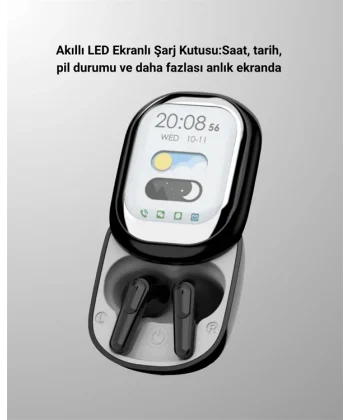 Dokunmatik Kontrollü Bluetooth Kulaklık – Pods Fine Uyumlu