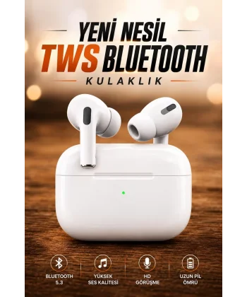 Dokunmatik Kontrollü Kablosuz Kulaklık iOS ve Android Uyumlu