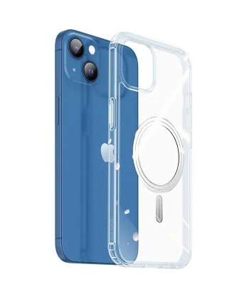 Dux Ducis Clin Mag Series iPhone 13 6.1 Magsafe Uyumlu Manyetik Silikon Kılıf-(5775)