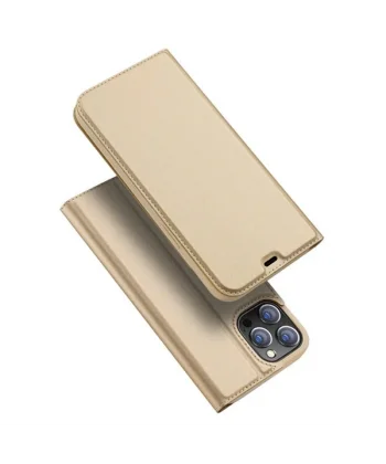 DUX DUCİS İPhone 12/ 12 Pro Kılıf Kapaklı Flip Cover Kılıf Skin Pro Series Kılıf-(5775)