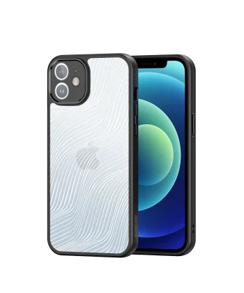 Dux Ducis iPhone 12 Aimo Series Premium Buzlu Sert PC-TPU Kılıf-(5775)