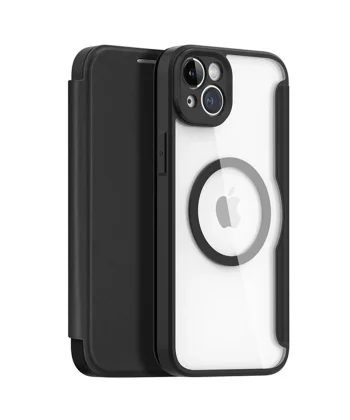 Dux Ducis iPhone 14 6.1 Kılıf Skin X Pro Series MagSafe Kapaklı Kılıf Folio Case-(5775)