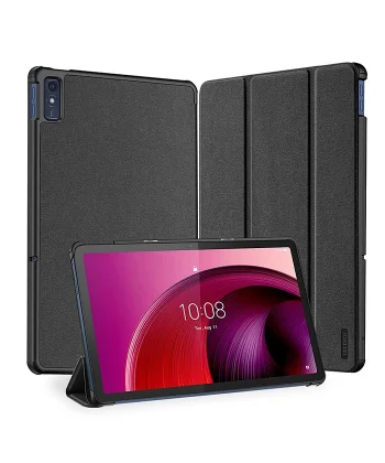 Dux Ducis Lenova Tab M10 10.6 Domo Series Premium Deri Kılıf-(5775)