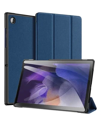 Dux Ducis Samsung Galaxy Tab A8 2021 10.5 (X200/X205) Kılıf Kalem Bölmeli Standlı Domo Series-(5775)
