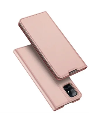 DUX DUCİS SM Galaxy M51 Kılıf Kapaklı Flip Cover Kılıf Skin Pro Series Kılıf-(5775)