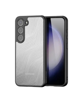 Dux Ducis SM Galaxy S23 Plus Aimo Series Premium Buzlu Sert PC-TPU Kılıf-(5775)