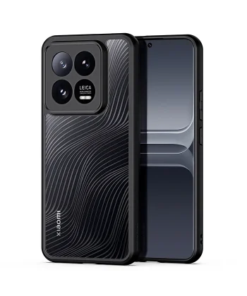 Dux Ducis Xiaomi 14 Pro Aimo Series Premium Buzlu Sert PC-TPU Kılıf-(5775)