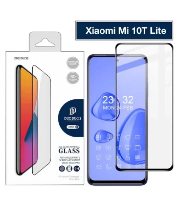 Dux Ducis Xiaomi Mi 10T Lite Tempered Cam Ekran Koruyucu 9D Full Kaplama-(5775)