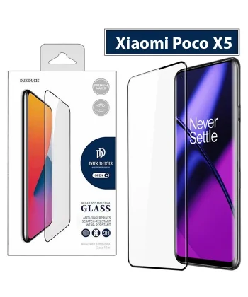 Dux Ducis Xiaomi Poco X5 Full Kaplama Tempered Cam Ekran Koruyucu-(5775)