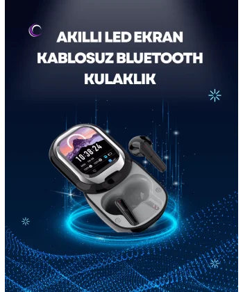 ENC Destekli Bluetooth 5.4 Kulaklık – EQ Ayarlı Akıllı Kutulu