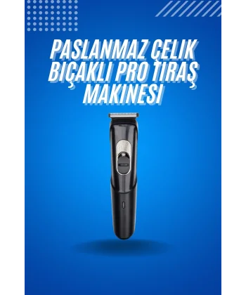 Ense Kesme Makinesi Şarjlı Saç Sakal Tıraş Makinesi Taşınabilir