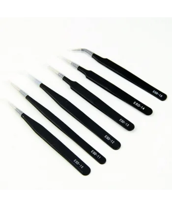 Esd-101112131415 6 Parça Anti Statik Cımbız Set-(5775)