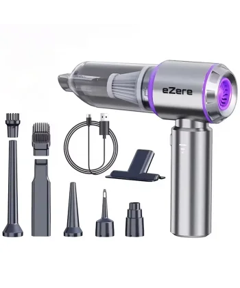 EZERE 16000pa Güçlü Portatif Taşınabilir Vakumlu Kablosuz Üflemeli Mini Araç Süpürgesi-(5775)