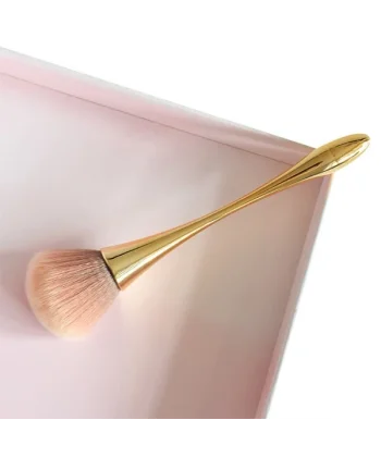 EZERE Altın Makyaj Fırçası Pudra Fırçası Fondöten Fırçası Allık Fırçası-(5775)