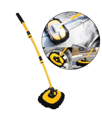 EZERE LS-426 Teleskopik Araç Temizleme Fırçası Oto Yıkama Paspası-(5775)