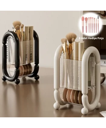 EZERE Şık Tasarım Kozmetik Eşya Makyaj Fırçası Düzenleme Kutusu Organizer-(5775)