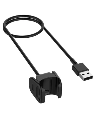 Fitbit Charge 4 Usb Şarj Aleti Şarj Kablosu Cihaz Kiti-(5775)