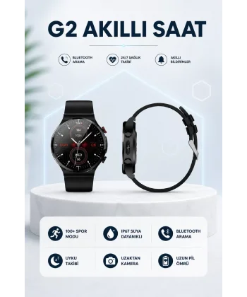 G42 AKILLI SAAT IOS ve ANDROİD CİHAZLARLA UYUMLU