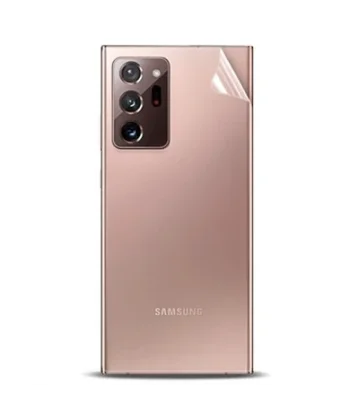 Galaxy Note 20 Ultra Membran Nano Hidrojel Film Arka Koruyucu hayalet Arka Koruyucu-(5775)