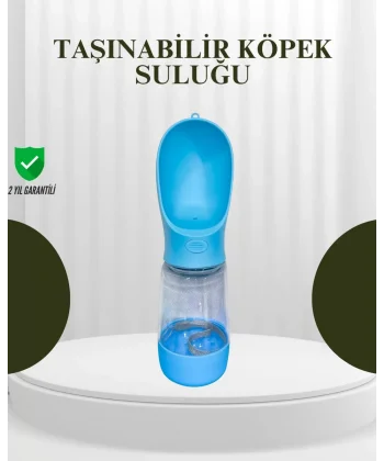 Gıda Sınıfı Malzemeli Evcil Hayvan Su Şişesi BPA İçermez Tek Tuş Kontrol