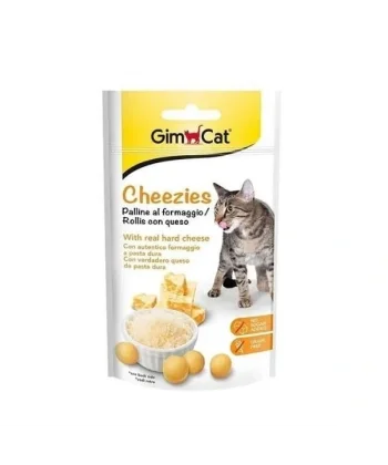 Gimcat Cheezies Peynirli Tahılsız Kedi Ödül Tableti 50 Gr 1 Adet