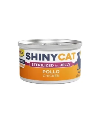 Gimcat Shinycat Jöle İçinde Tavuklu Kısırlaştırılmış Konserve Kedi Maması 70 Gr