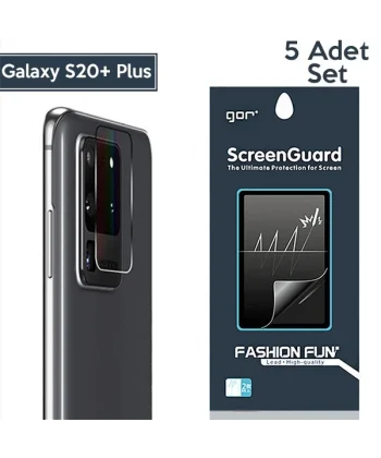 GOR Samsung Galaxy S20+Plus  Kamera Lens Koruyucu 5 Adet-(5775)