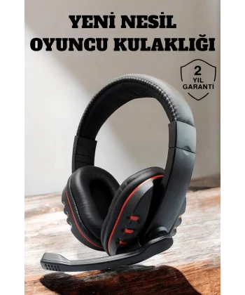 Güçlü Bass ve Suya Dayanıklı Kablolu Oyuncu Kulaklığı ile Kesintisiz Deneyim