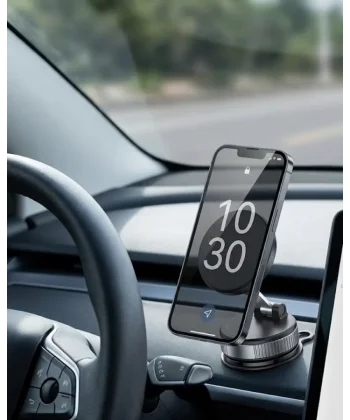 Güçlü Mıknatıslı Araç Telefon Tutucu 360 Derece Döner Stand