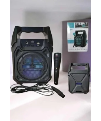 Güçlü ve Şarj Edilebilir Bluetooth Hoparlör 6.5 İnç