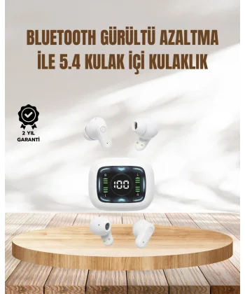 Gürültü Engelleme Özellikli Kablosuz Kulaklık Güçlü Çekim