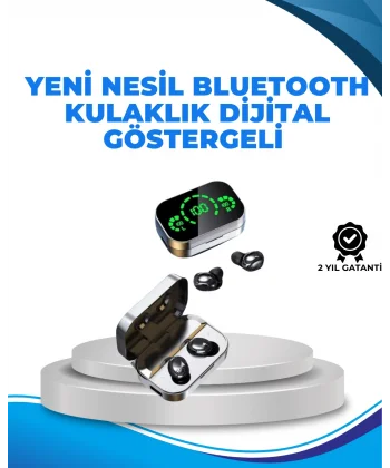 Gürültü Engelleyici Bluetooth Kulaklık – Akıllı Ekranlı HiFi Ses Kalitesi