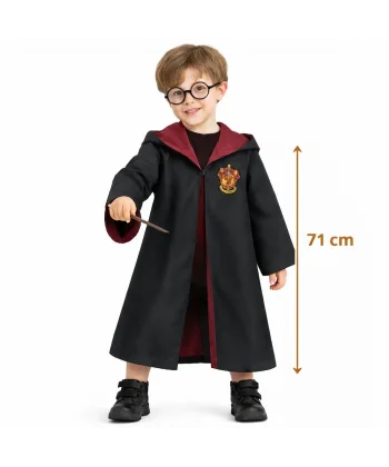 Harry Potter Bebek Kostüm Seti – Asa Gözlük Pelerin 71 Cm (2-4 Yaş)