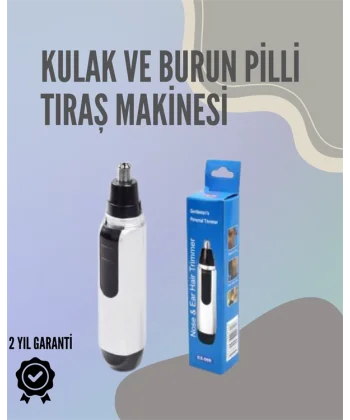 Hassas 3D Bıçaklı Kulak ve Burun Tıraş Makinesi