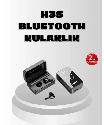 HiFi Ses Kaliteli Kablosuz Kulaklık – BT5.1 LED Ekranlı Şarj Kutusu 3500 mAh