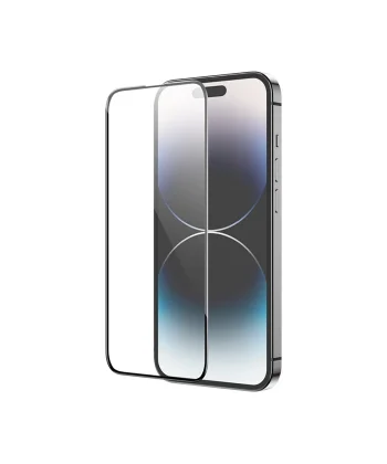 HOCO Guardian Shield Series iPhone 15 5D Tempered Kırılmaz Cam Ekran Koruyucu 10 Adet Set-(5775)