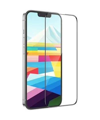 HOCO iPhone 15 Full  HD Tempered Kırılmaz Cam Ekran Koruyucu 25 Adet Set-(5775)