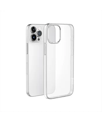 HOCO Light Series TPU iPhone 15 Pro Max Şeffaf Kılıf-(5775)