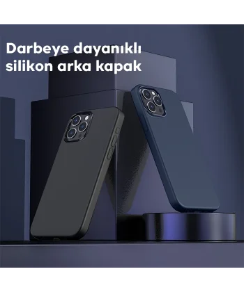 HOCO Pure Series iPhone 15 Pro Manyetik Silikon Kılıf-(5775)