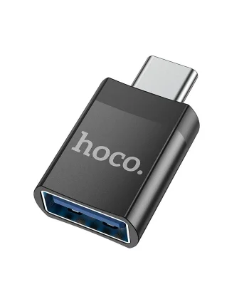 HOCO UA17 Erkek Type-C to Dişi USB Dönüştürücü Çevirici Adaptör-(5775)